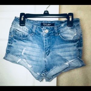 WAX jean shorts